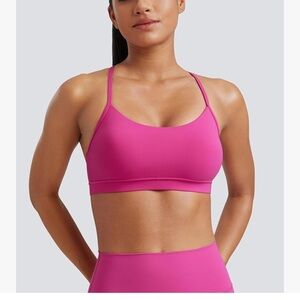 Women's Pink Sports Bra